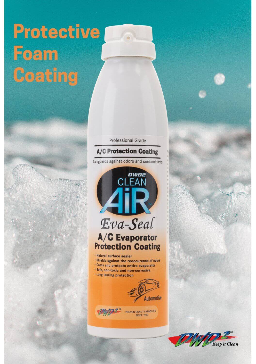 Clean & Seal™ kit - Keeps freshness in, Keeps odors out!