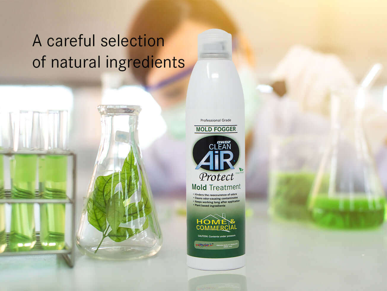 DWD2 Protect™ Home & Commercial Mold-Odor Treatment Plant-Based Malodor Remover Fogger
