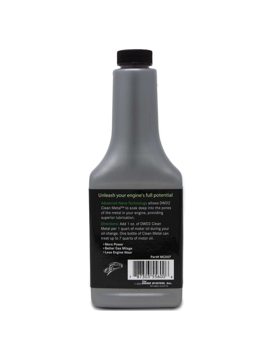  DWD2 Clean Metal - Motor Oil Optimizer bottle back