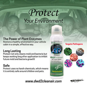 DWD2 Protect™ Automotive Mold-Odor Enzyme Treatment